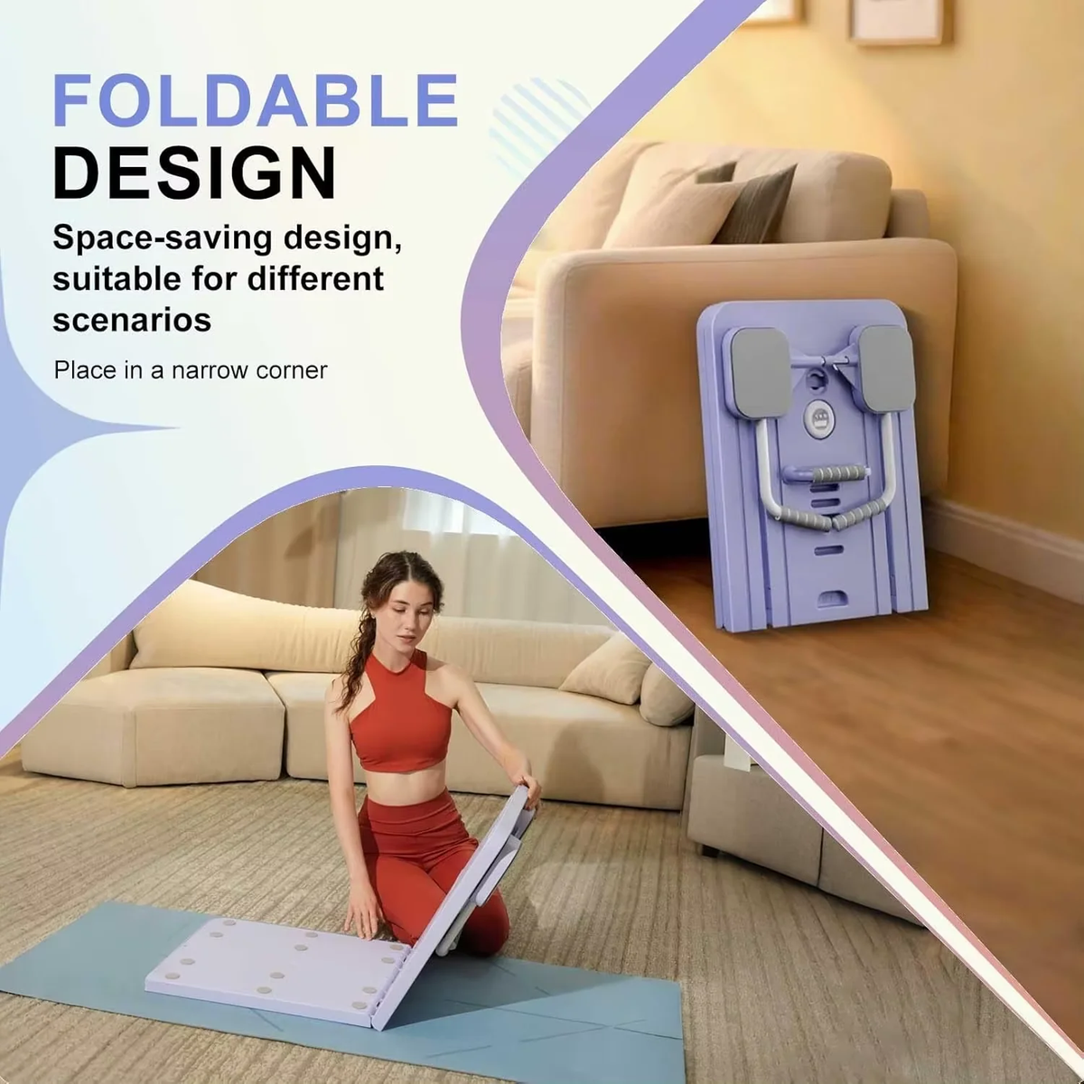 Multifunctional Fitness Board Pilates Reformer Abdominal Board Push up Plate Board Ab Board Fitness Core Workout Equipment