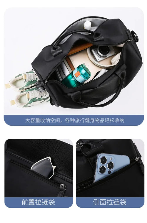 Casual Weekend Bag Suitcase Fitness Gym Bag Dry Wet for Yoga Women Training Tas Travel Sac De Sport Outdoor Swim Storage Bags 가방