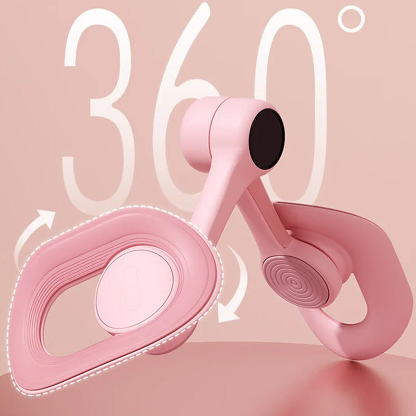 Non-Slip Pelvic Floor Muscle Trainer Comfortable Thigh Exerciser for Leg & Butt Training Postpartum Recovery Leg Trainer